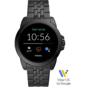 Fossil Gen 5E Smartwatch Black Stainless Steel